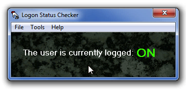 Logon Status Checker
